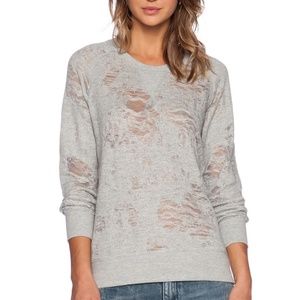 Gray IRO Distressed Kismet Sweater